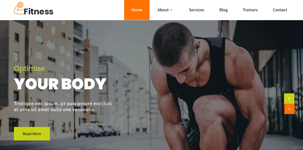 GB Fitness - Pilates WordPress Theme