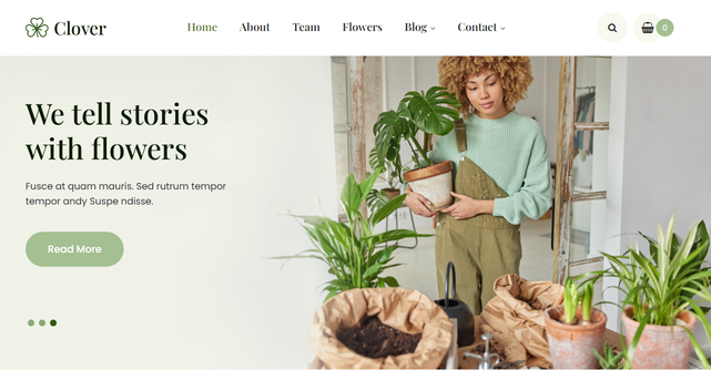SKT Clover - Ecommerce WordPress Theme