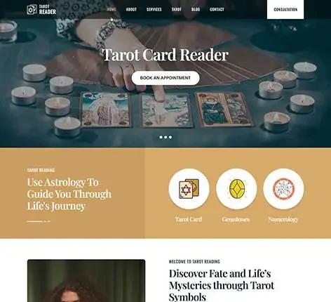 Palmistry WordPress Theme