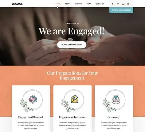 SKT Shaadi -Wedding Planner WordPress Theme