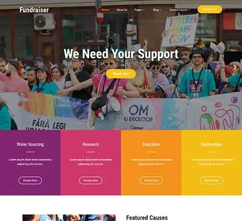 Advocacy Group WordPress Theme