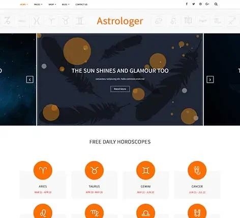 Aesthetic Blog WordPress Theme