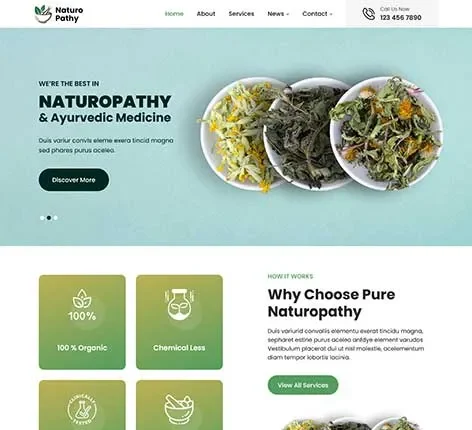 Alternative Medicine WordPress Theme