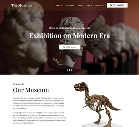 Antiques WordPress Theme