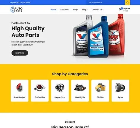 Auto Dealer WordPress Theme
