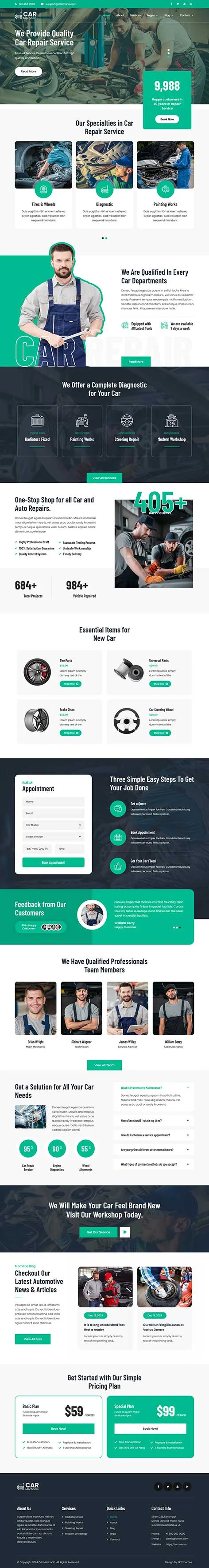 Autotrader WordPress Theme