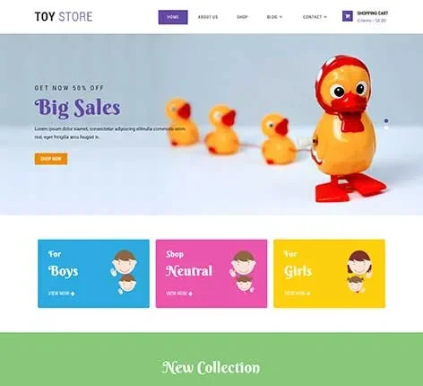 Baby Products WordPress Theme