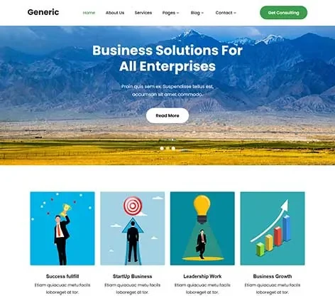 Basic WordPress Theme