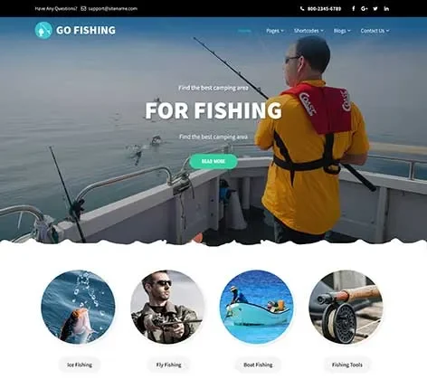 Best Sailing WordPress Theme