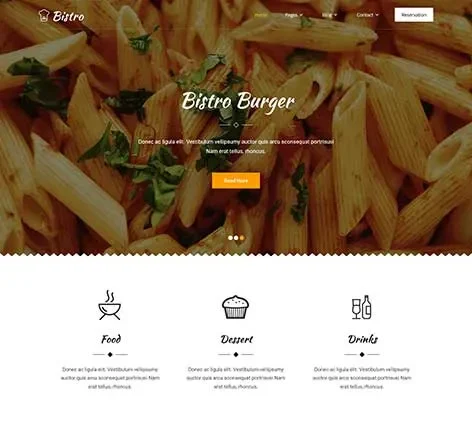 Bistro WordPress Theme
