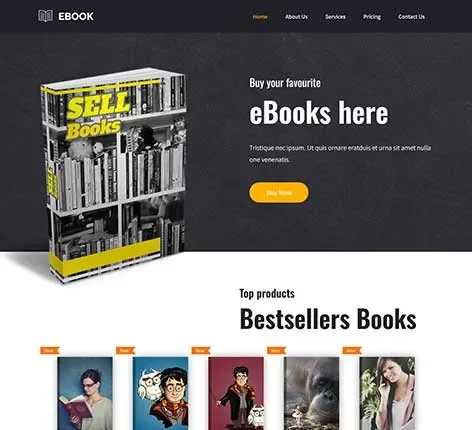 Books WordPress Theme