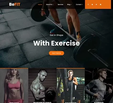 Boxing Gym WordPress Theme