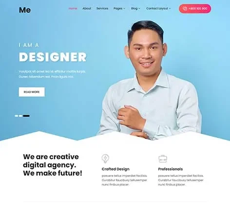 CV WordPress Theme