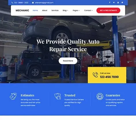 Car WordPress Theme