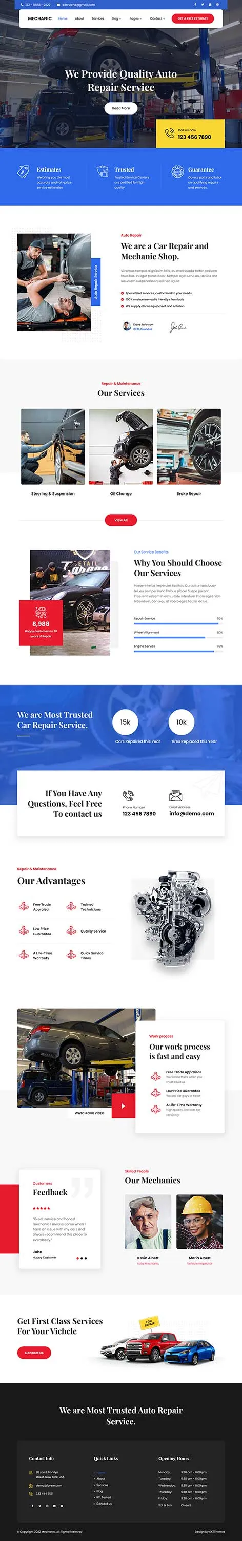 Car WordPress Theme
