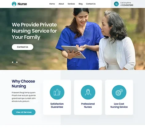Caregiver WordPress Theme