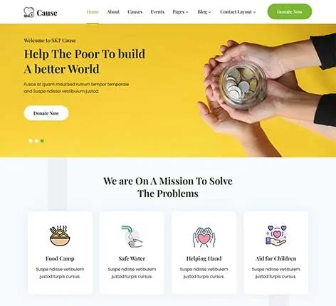 Charity Hope WordPress Theme