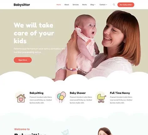 Children WordPress Theme