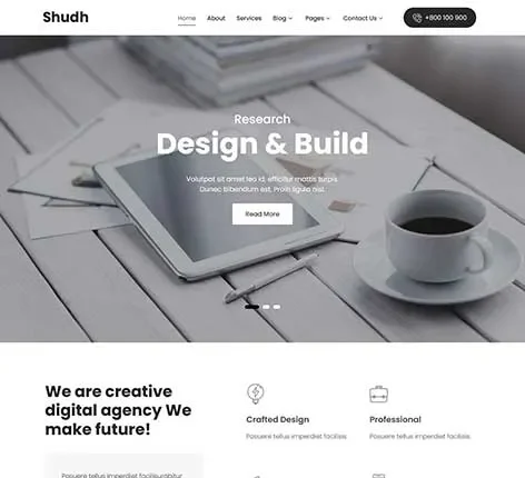 Cleanest WordPress Theme