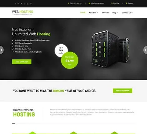 Cloud Computing WordPress Theme