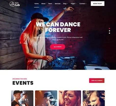 Clubs and Organizations WordPress Theme