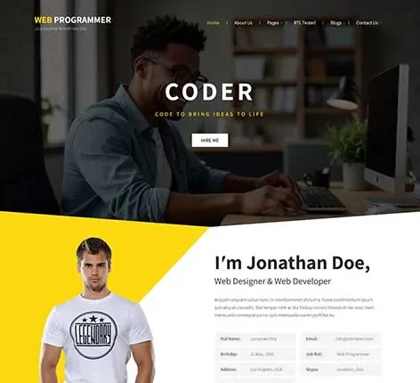 Coder WordPress Theme