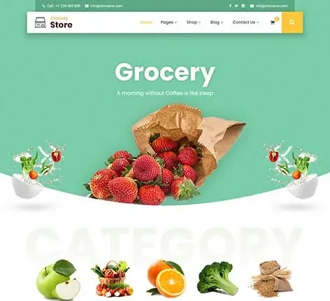 Consumer Goods WordPress Theme