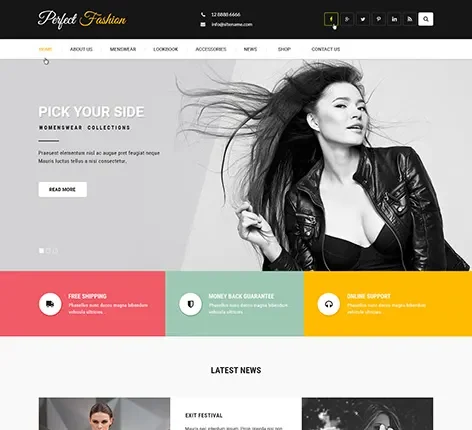 Couturier WordPress Theme