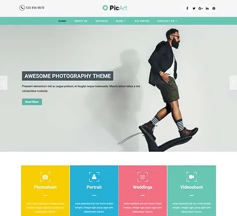 Creative Studio WordPress Theme