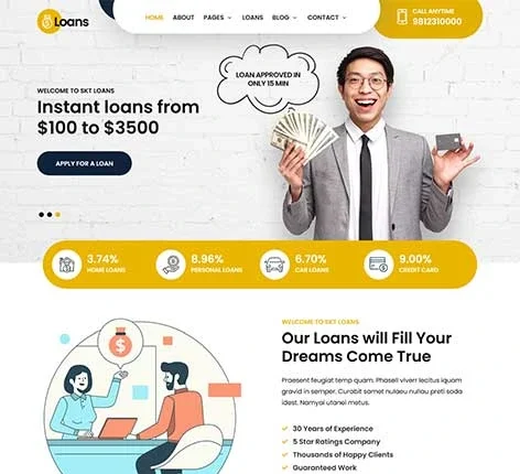 Credit Repair WordPress Theme