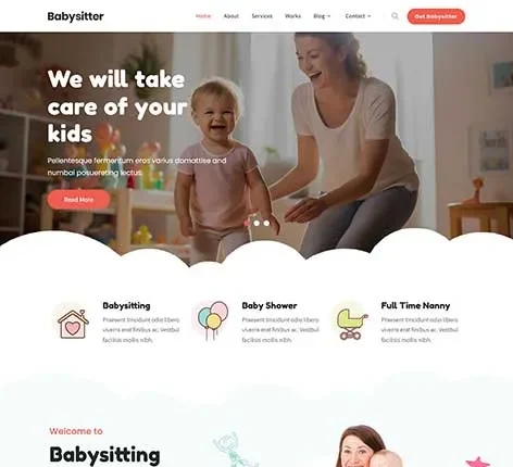 Daycare WordPress Theme