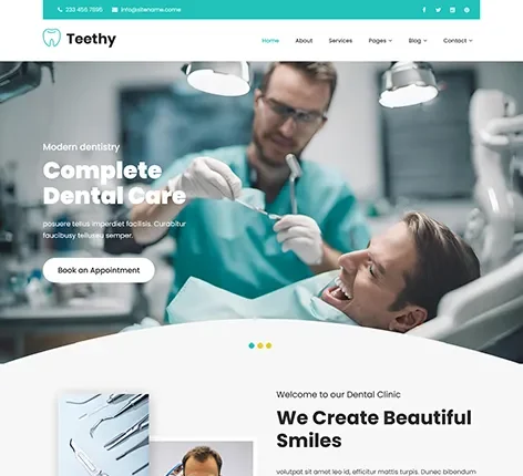 Dentistry WordPress Theme