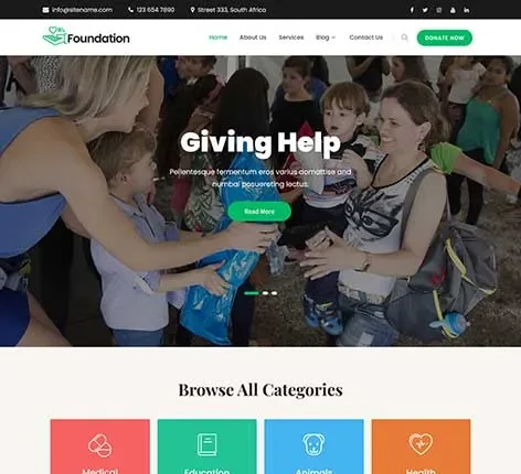 Donation Templates Website