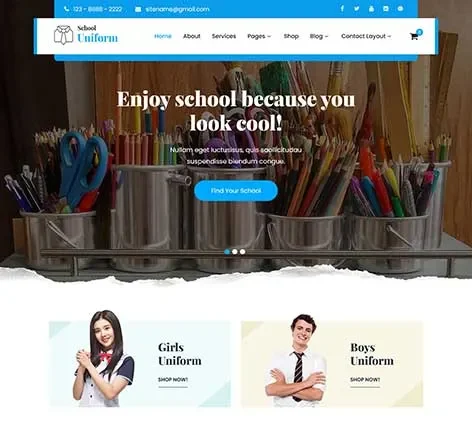 Educational Supplies WordPress Theme