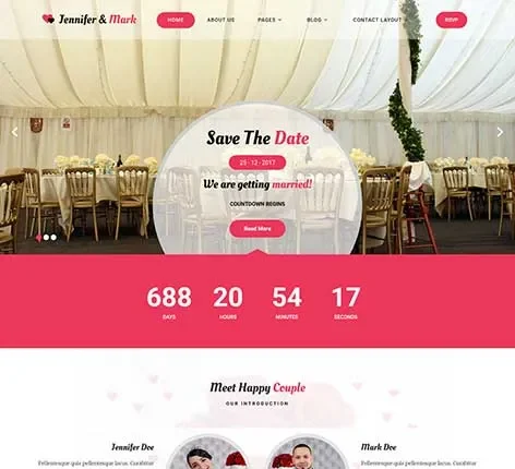 Events Venue WordPress Theme