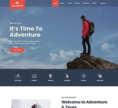 Best Expedition WordPress Theme for Adventure & Travel Tours