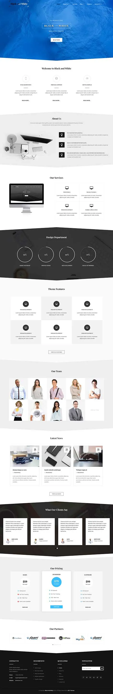 Feature Rich WordPress Theme