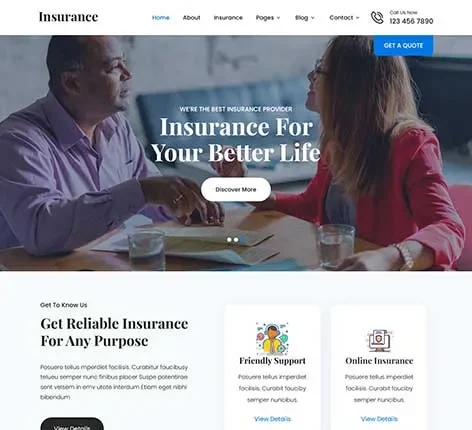 Financial Service WordPress Theme