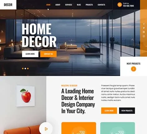 Futuristic WordPress Theme