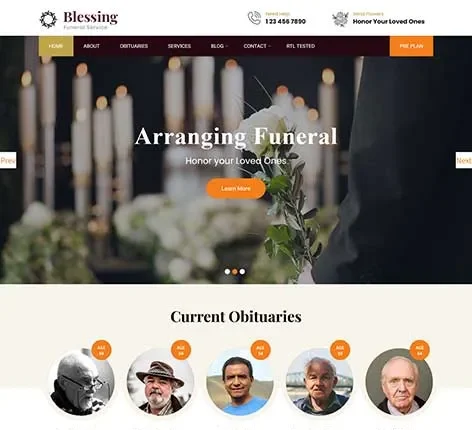 Genealogist WordPress Theme