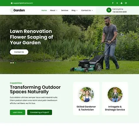Grid Layout WordPress Theme