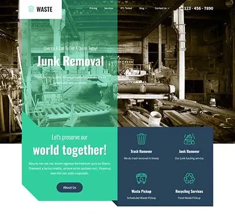 Grunge WordPress Theme