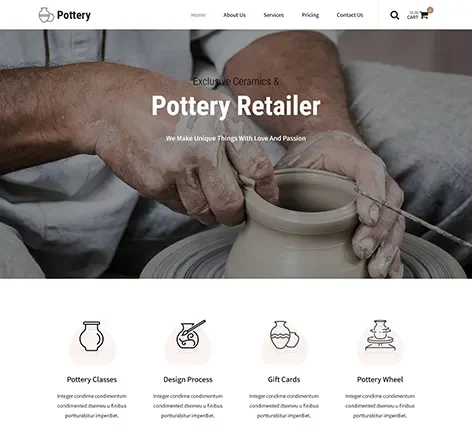 Handicraft Shop WordPress Theme