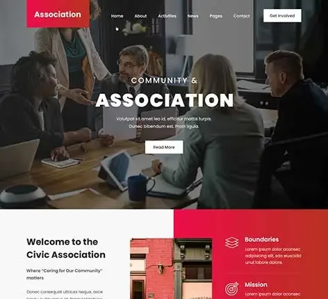 Homeowners Association WordPress Theme
