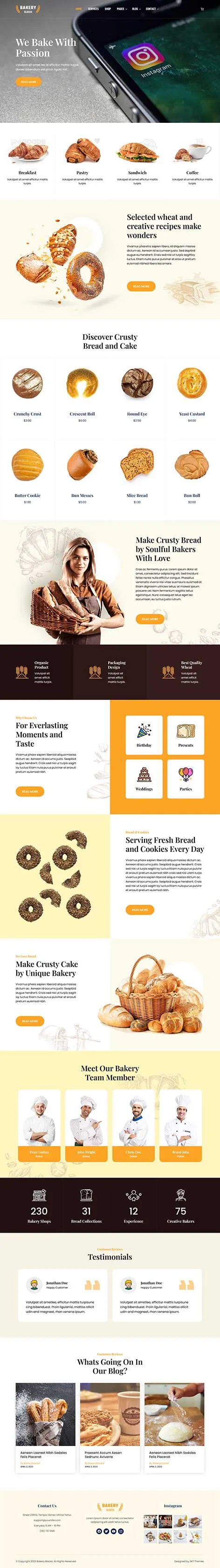 Instagram Feed WordPress Theme