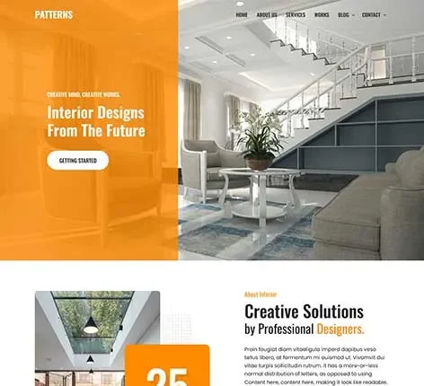 Interior Design Studio WordPress Theme