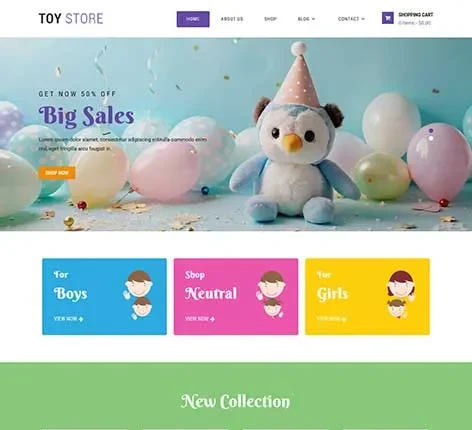Kids WordPress Theme