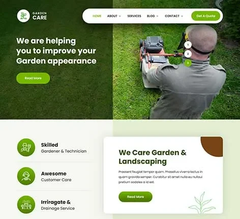 Landscape WordPress Theme