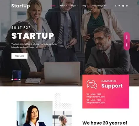 Lightweight WordPress Theme
