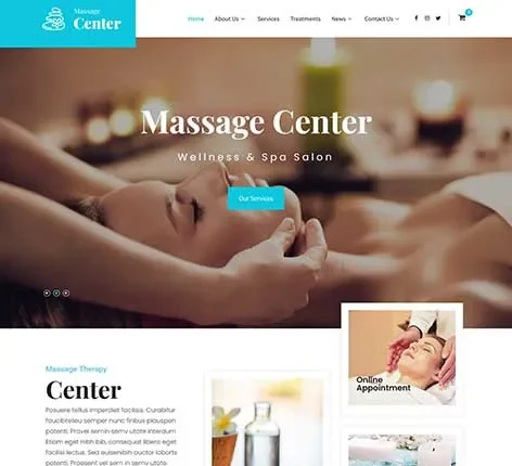 Massage Therapist WordPress Theme